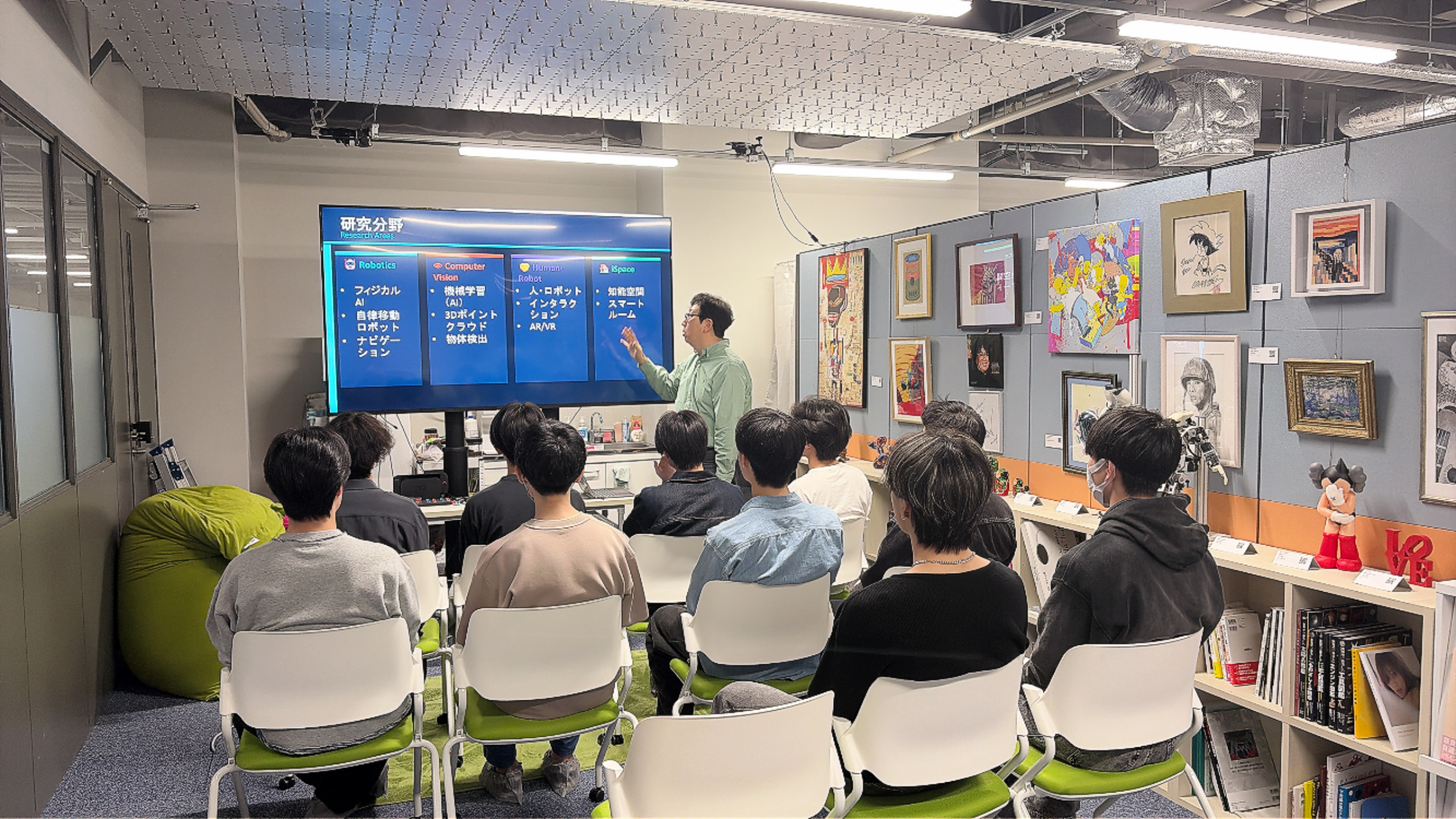 Lab Tour for Third-Year Students